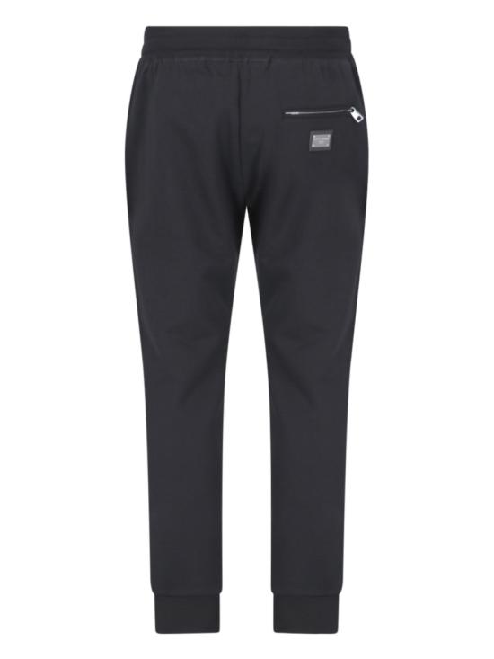 25FW 돌체앤가바나 트레이닝/조거 팬츠 GVXQHT G7F2GN0000 Black - DOLCE & GABBANA