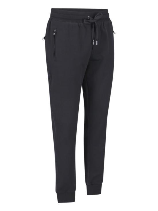 25FW 돌체앤가바나 트레이닝/조거 팬츠 GVXQHT G7F2GN0000 Black - DOLCE & GABBANA