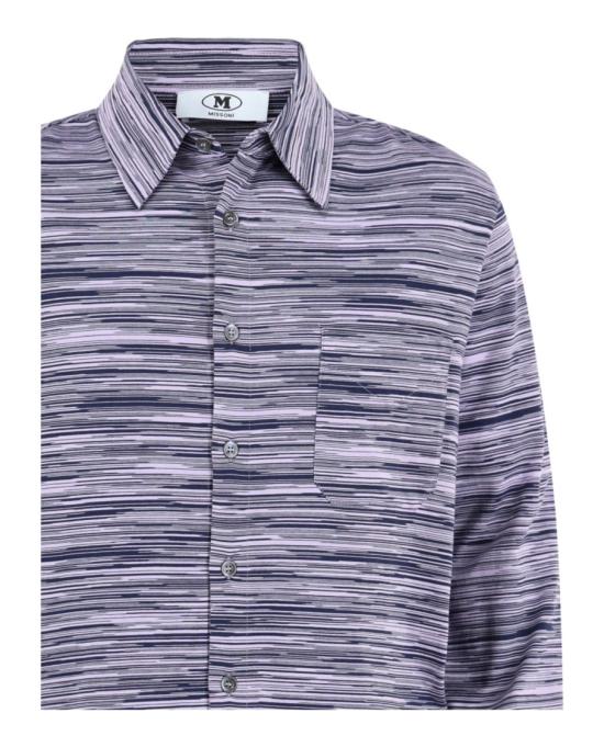  엠 미쏘니 긴팔 셔츠 S23UJ00 BJ00K3 S91JO 92046 L Grey - M MISSONI