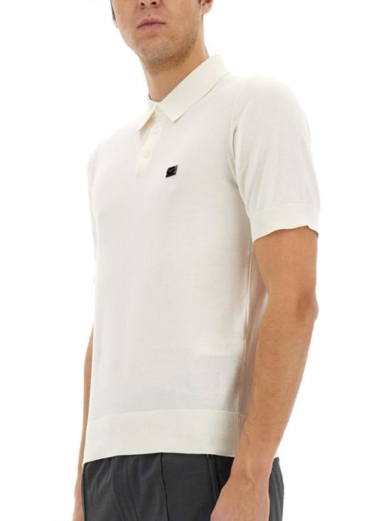  돌체앤가바나 폴로 티셔츠 GXZ02T JBCE9W0111 White - DOLCE & GABBANA