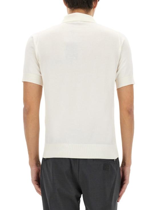  돌체앤가바나 폴로 티셔츠 GXZ02T JBCE9W0111 White - DOLCE & GABBANA