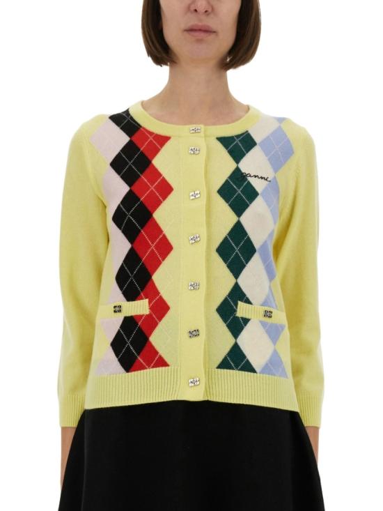 25FW 가니 가디건 K2533 122 Multicolor