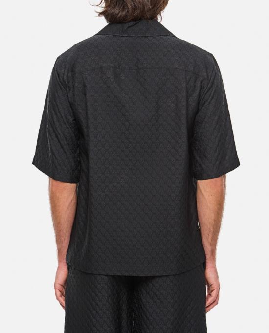 25SS 알렉산더 맥퀸 반팔 셔츠 814693QRABU1010 Black - ALEXANDER MCQUEEN