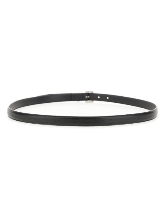 생로랑 가죽 벨트 612616 BRM0E1000 Grey - SAINT LAURENT