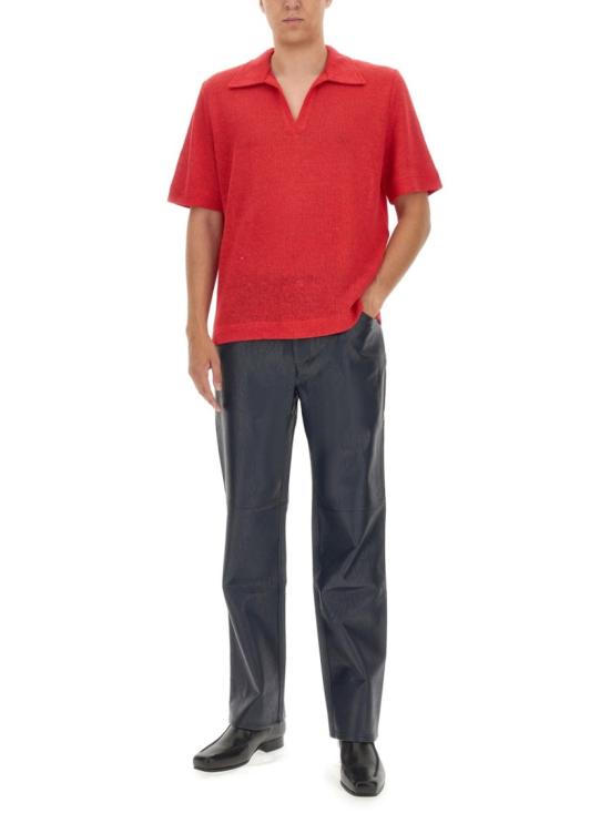  세퍼 반팔 티셔츠 PREFW23MATERED REDLINEN - SEFR