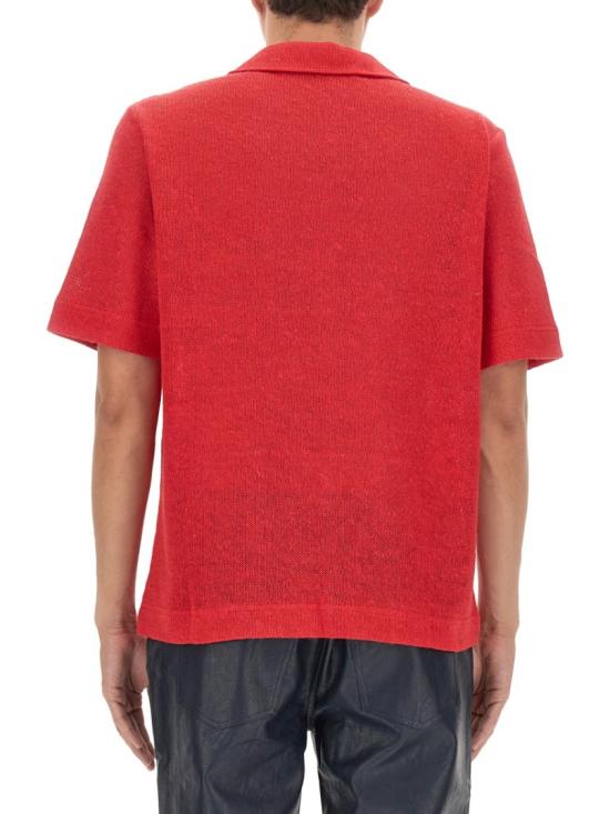  세퍼 반팔 티셔츠 PREFW23MATERED REDLINEN Red - SEFR