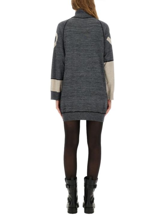 25FW 모스키노 원피스 04808212 2509 Grey - MOSCHINO