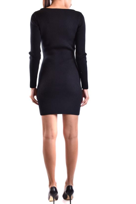  모스키노 미디 원피스 J5480 54000555 Black - MOSCHINO