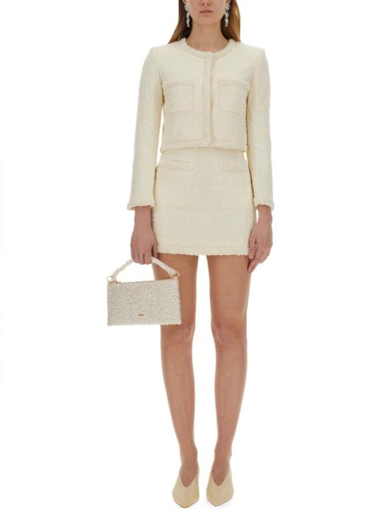  셀프 포트레이트 숏 스커트 RS25 164SK C CREAM Neutrals - SELF PORTRAIT