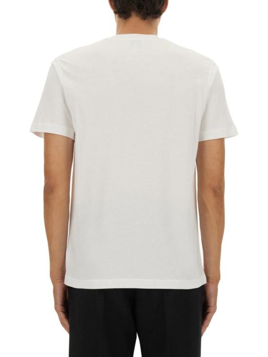 25FW 모스키노 반팔 티셔츠 07255241 0001 White - MOSCHINO