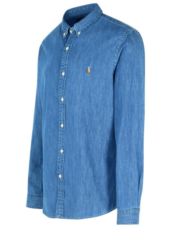  폴로 랄프로렌 클래식 플리스 후드 집업 710548539 001 Blue - POLO RALPH LAUREN