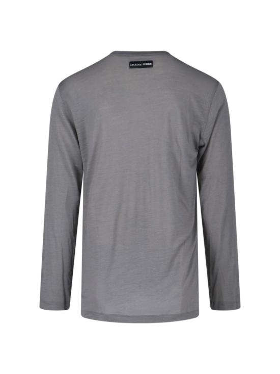 25FW 마린세르 반팔 티셔츠 UTT011A RJER0023GRB1 Grey - MARINE SERRE