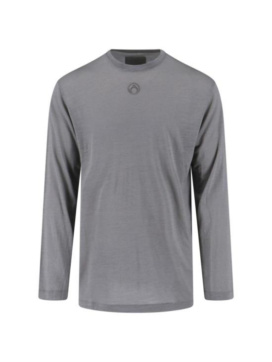 25FW 마린세르 반팔 티셔츠 UTT011A RJER0023GRB1 Grey - MARINE SERRE