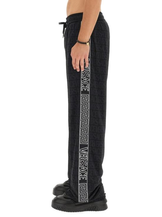  베르사체 트레이닝/조거 팬츠 1010686 1A077481B000 Black - VERSACE