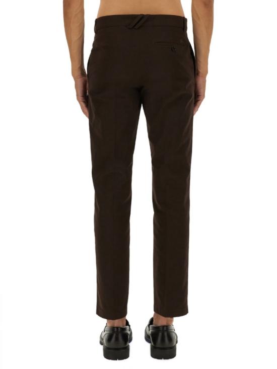  버버리 코튼 치노 팬츠 8115268 A1491 Black - BURBERRY