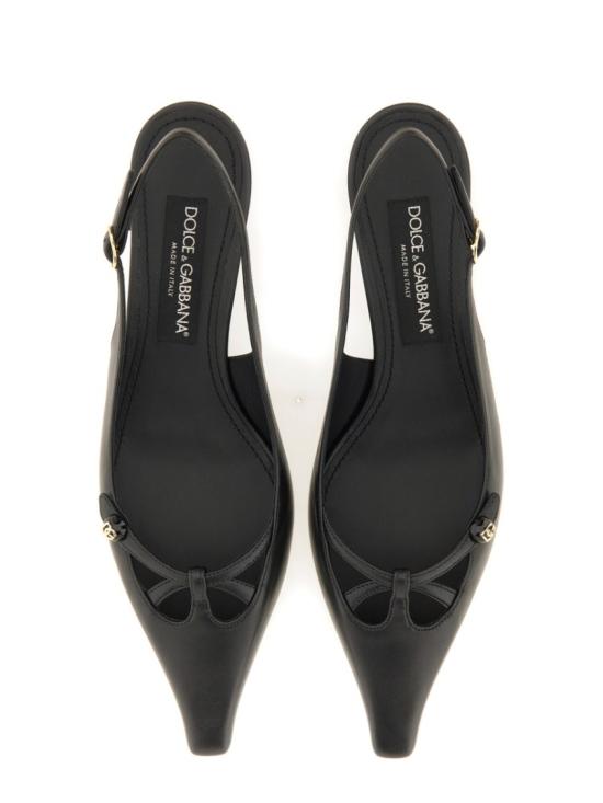  돌체앤가바나 나파 레더 슬링백 CG0811 A195380999 Black - DOLCE & GABBANA