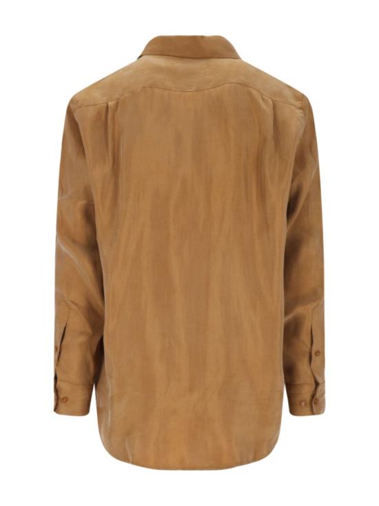 25SS 비비안웨스트우드 긴팔 셔츠 2401003Y W0129R402 Brown - VIVIENNE WESTWOOD