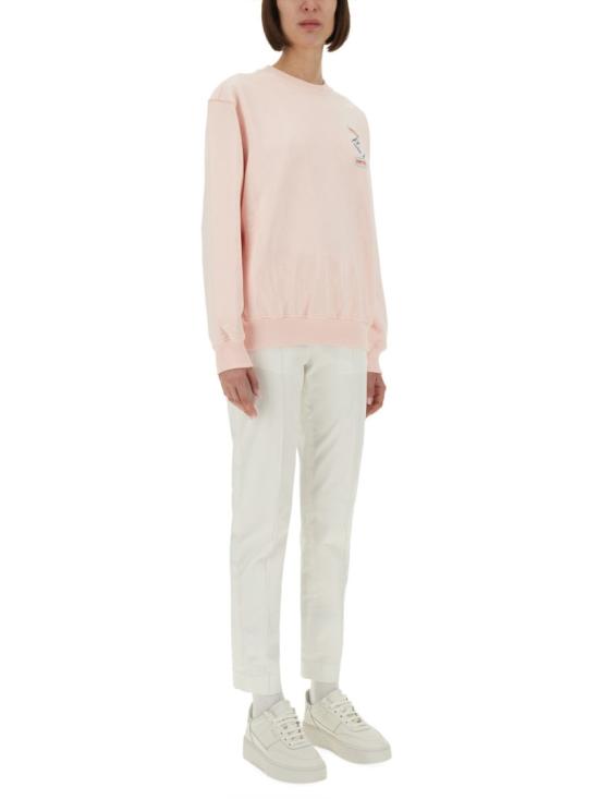 25FW 카사블랑카 탑 WPF25 JTP 364 01PINK - CASABLANCA