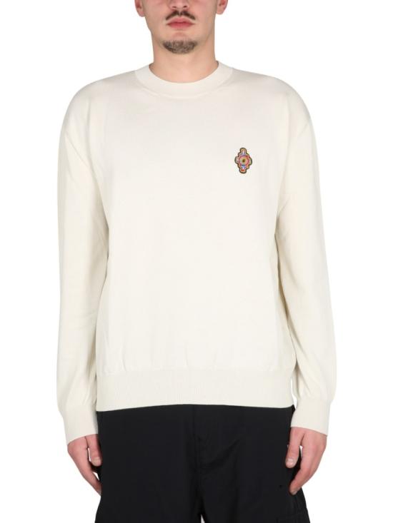  마르셀로 불론 반팔 티셔츠 CMHE034 S23KNI0010425 Neutrals