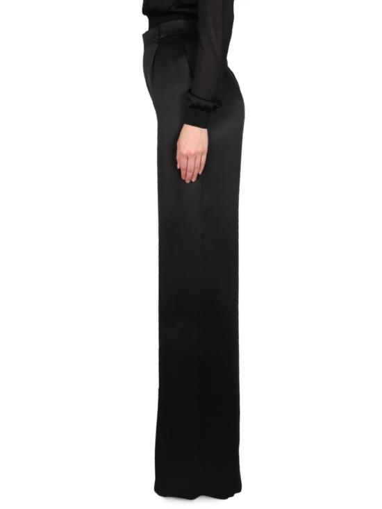  생로랑 새틴 팬츠 새틴 팬츠 736713 Y013G1000 Black - SAINT LAURENT