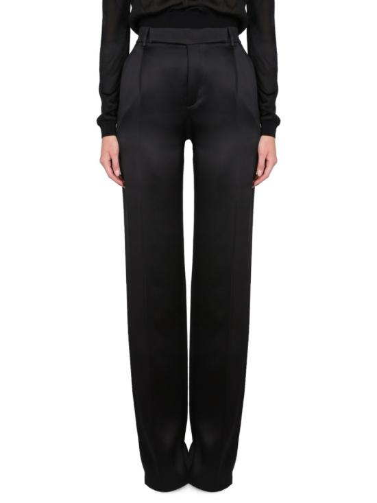  생로랑 스트레이트 팬츠 736713 Y013G1000 Black