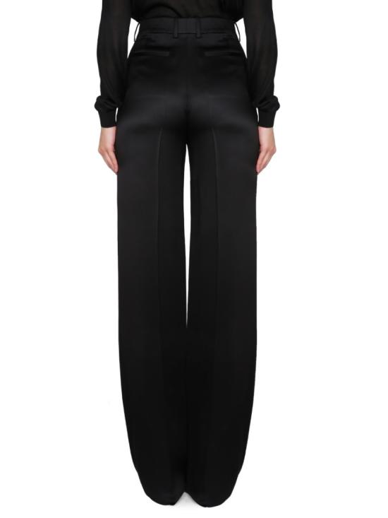  생로랑 새틴 팬츠 새틴 팬츠 736713 Y013G1000 Black - SAINT LAURENT