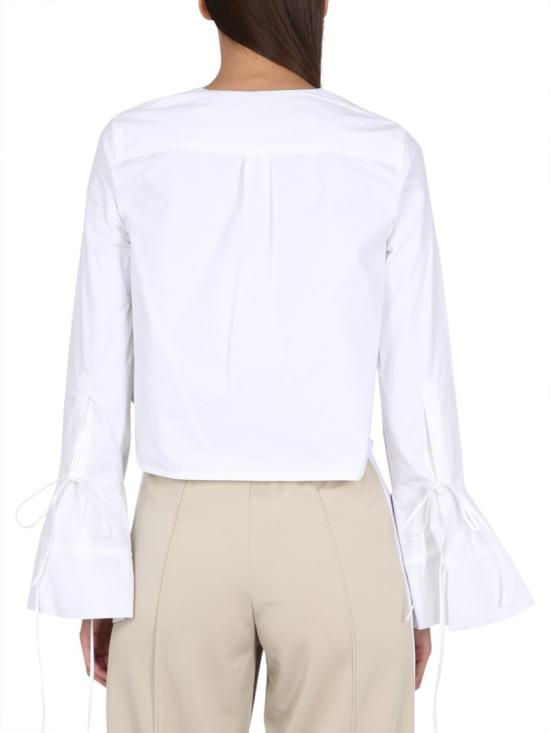  팜앤젤스 긴팔 티셔츠 PWGF003 S23FAB0010110 White - PALM ANGELS