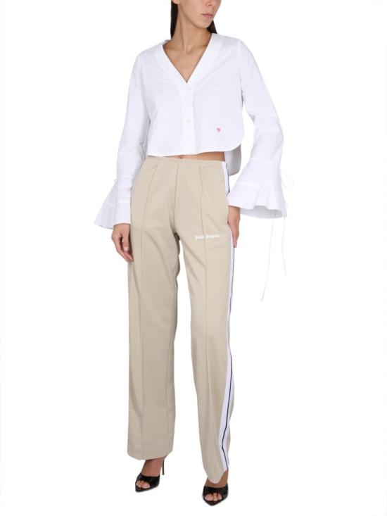  팜앤젤스 긴팔 티셔츠 PWGF003 S23FAB0010110 White - PALM ANGELS