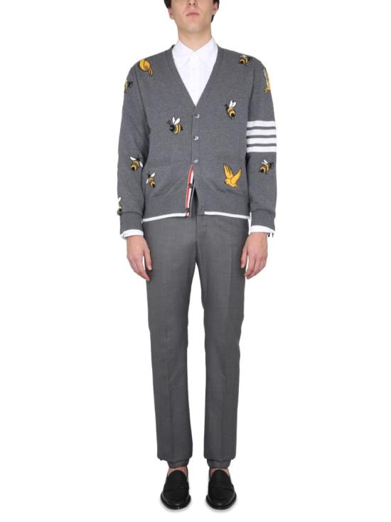  톰브라운 가디건 MKC451A Y1002035 Grey - THOM BROWNE