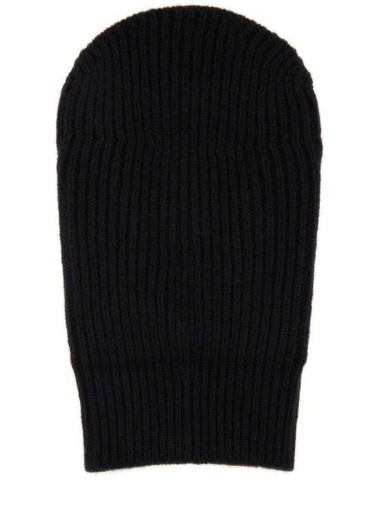 25FW 릭 오웬스 바라클라바 RU02E1490 KWV09 Black - RICK OWENS