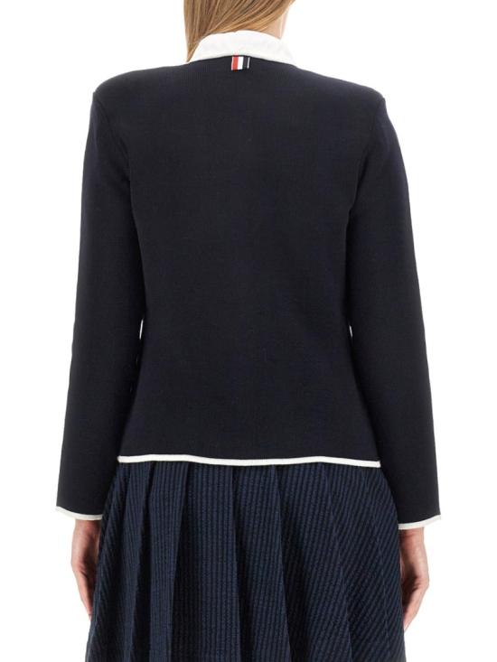  톰브라운 수트 자켓 FKJ083A Y1002415 Blue - THOM BROWNE