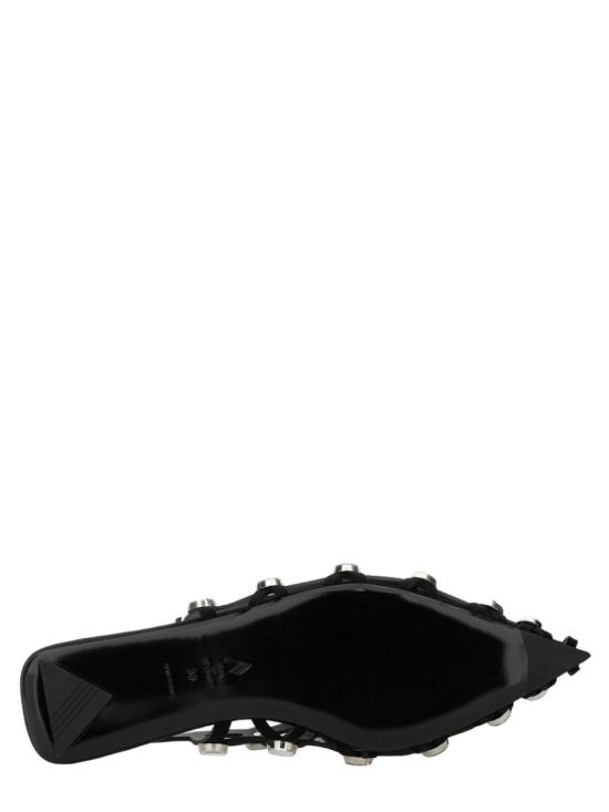 25SS 디 아티코 플랫 슈즈 246WSH00801 LBT007SA100 Black - THE ATTICO