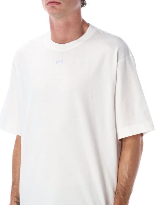 25FW 오프화이트 반팔 티셔츠 OMAA120F25JER00D White - OFF WHITE