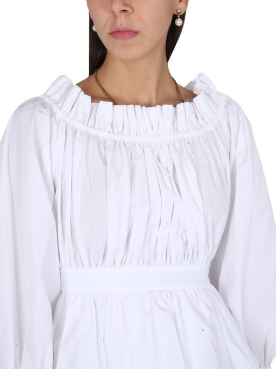  알렉산더 맥퀸 긴팔 티셔츠 733823 QAAAD9000 White - ALEXANDER MCQUEEN