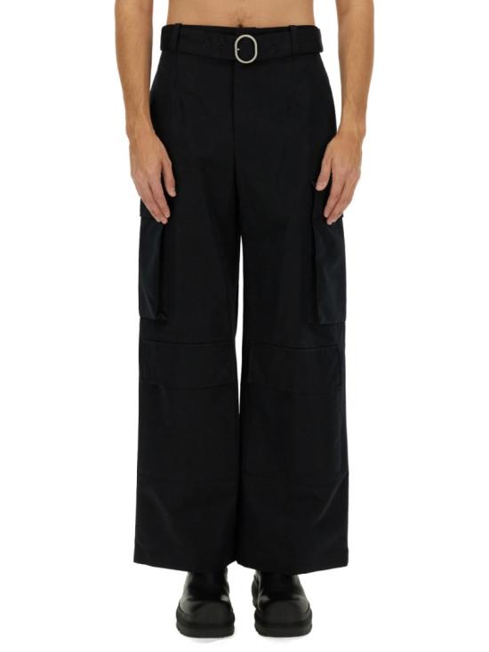 25SS 질샌더 스트레이트 팬츠 J22KA0253 J45266001 Black