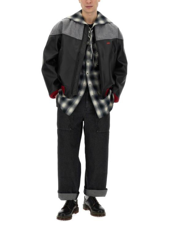  아이에 봄버 자켓 NS921 B BLACK Black - AIE