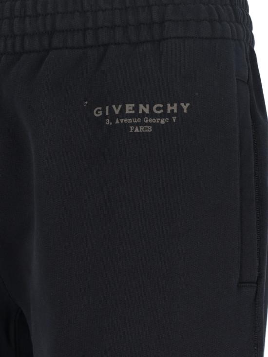 25FW 지방시 트레이닝/조거 팬츠 BM51N43YRJ001 Black - GIVENCHY