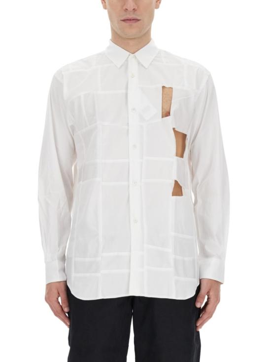  꼼데가르송 긴팔 셔츠 FL B049 2 White