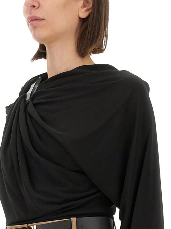 25SS 빅토리아 베컴 긴팔 티셔츠 1125WTP006017A BLACK Black - VICTORIA BECKHAM
