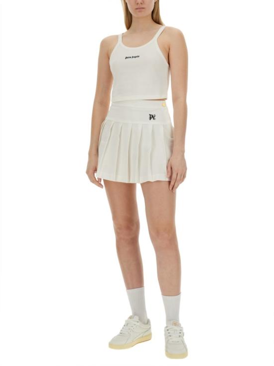  팜앤젤스 민소매 티셔츠 PWAD060 S24FAB0020310 White - PALM ANGELS