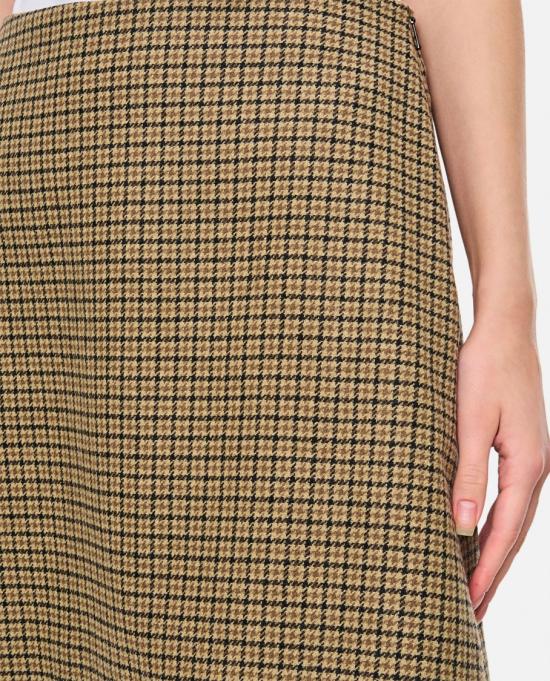 24FW 몽클레어 숏 스커트 2D00023597ZBF22 Brown - MONCLER