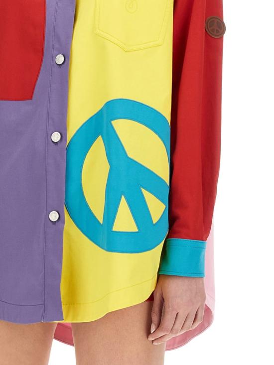  모스키노 셔츠 05123223 1888 Multicolor - MOSCHINO