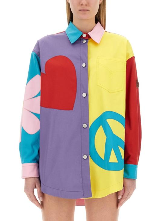  모스키노 셔츠 05123223 1888 Multicolor