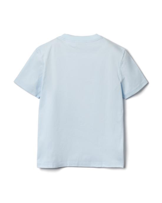 25FW 랑방 반팔 티셔츠 RW TS9030 J186 E25 260 CHAMBRAY Blue - LANVIN