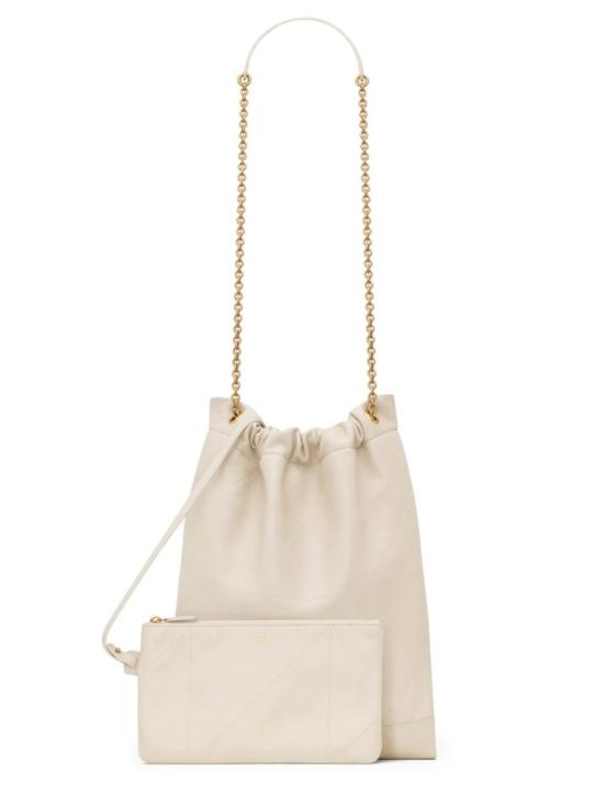  생로랑 제이미 4.3 포숑 램스킨 숄더백 781666 AAB329207 Grey - SAINT LAURENT