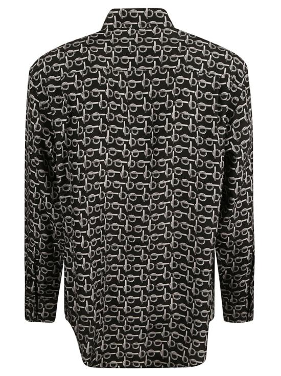  버버리 긴팔 셔츠 8087852 B9593 Black - BURBERRY
