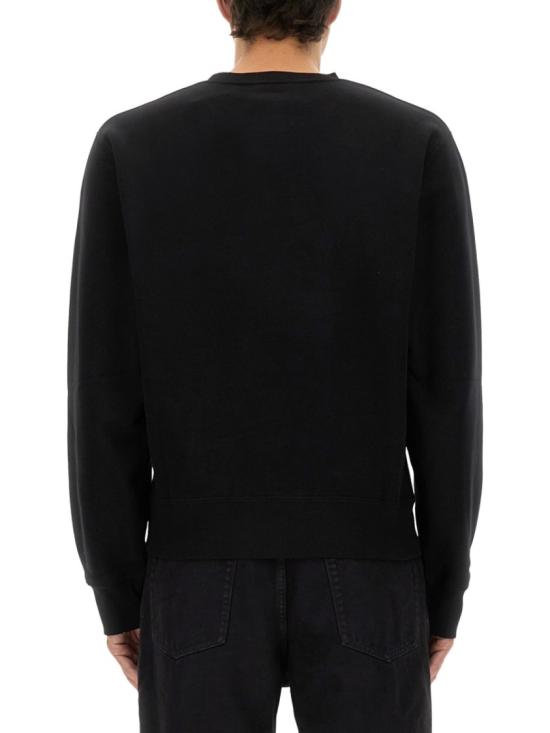  생로랑 CASSANDRE, 캐산드르 크루넥 스웨트셔츠 820127 Y36SW1000 Black - SAINT LAURENT