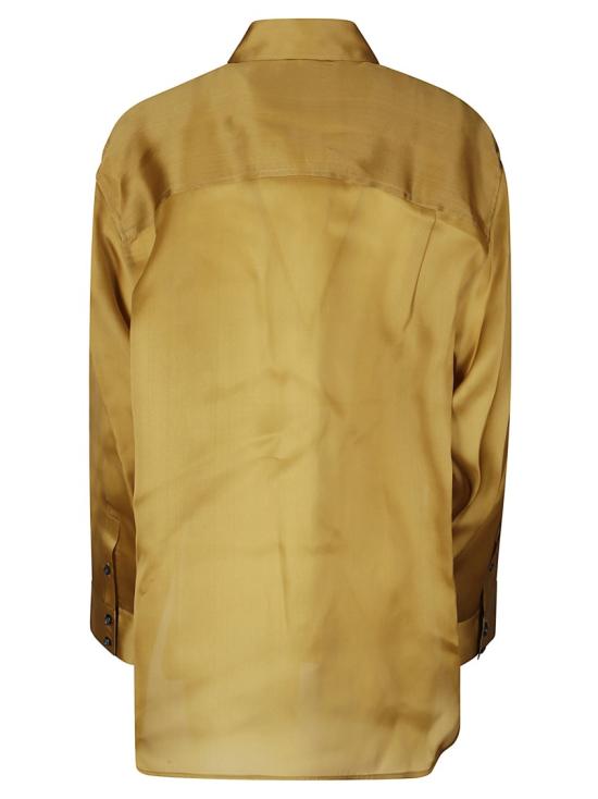 25FW 케이트 블라우스 24043002 Brown - KHAITE