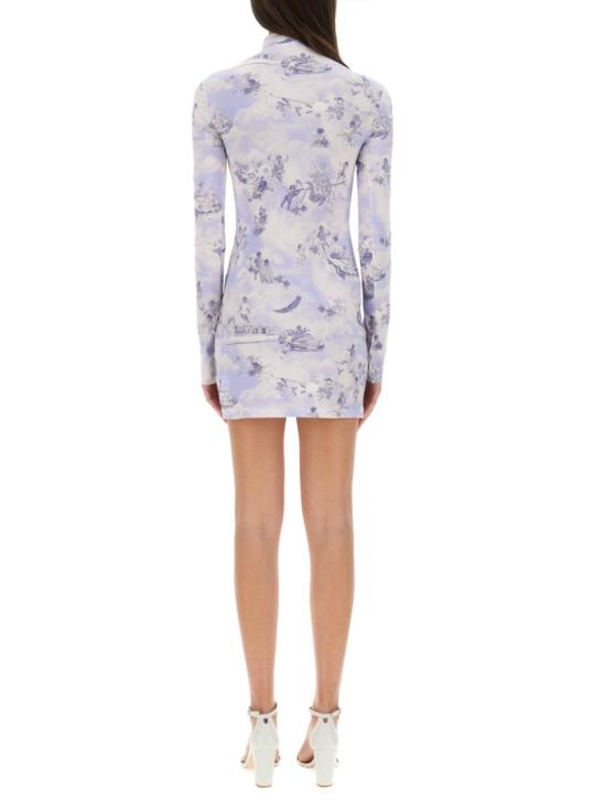  오프화이트 숏 원피스 OWDB540 S25JER0024201 Blue - OFF WHITE