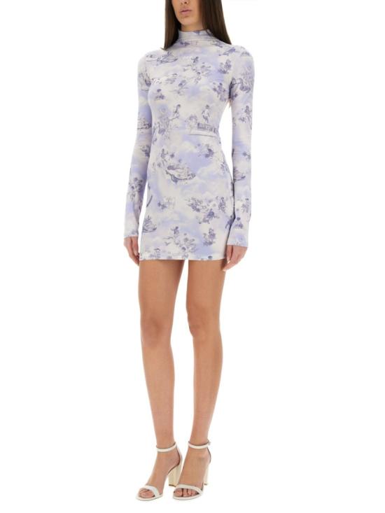  오프화이트 숏 원피스 OWDB540 S25JER0024201 Blue - OFF WHITE